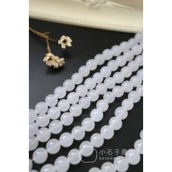 白瑪瑙-10mm 圓珠 (15入)