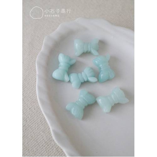 亞馬遜石-蝴蝶結10x15mm (1入)