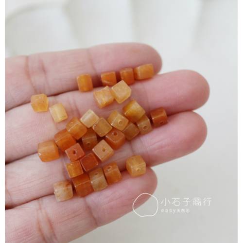 紅東菱-正方塊4mm (35入)