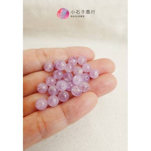 紫玉(紫水晶)-6mm 圓珠 (20入)