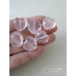 粉晶-桃心18mm (1入)